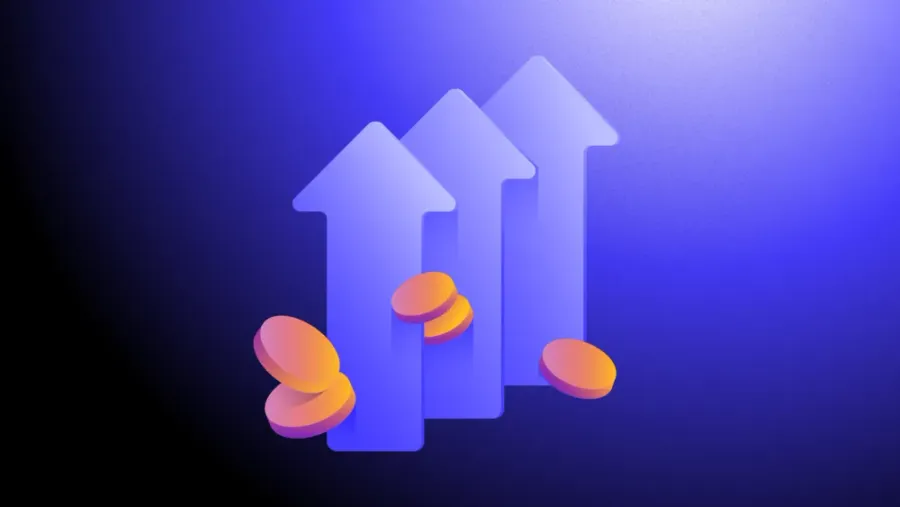 Ilustrasi platform Pluang - investasi kripto, saham, dan emas